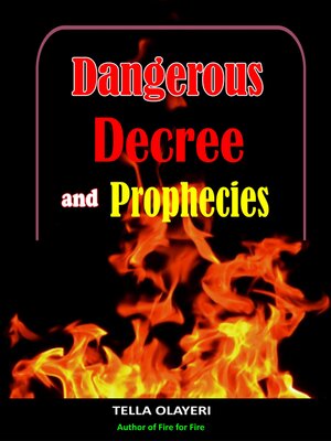 cover image of Dangerous Decree and Prophecies